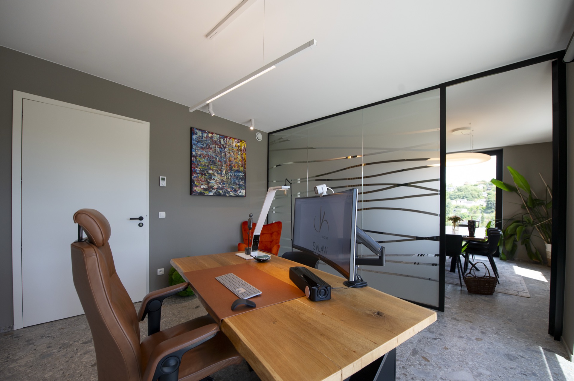 Décor du bureau de Maître Vieilletoile